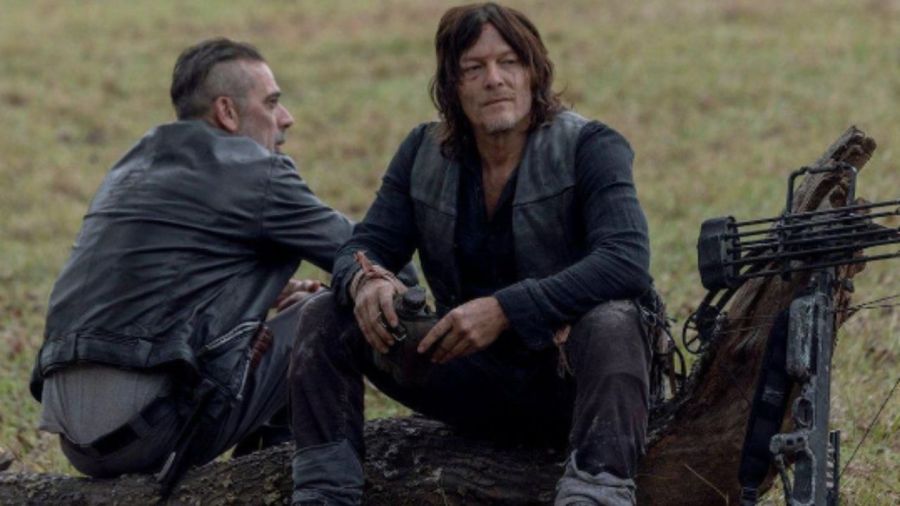 Negan y Daryl, integrantes de The Walking Dead