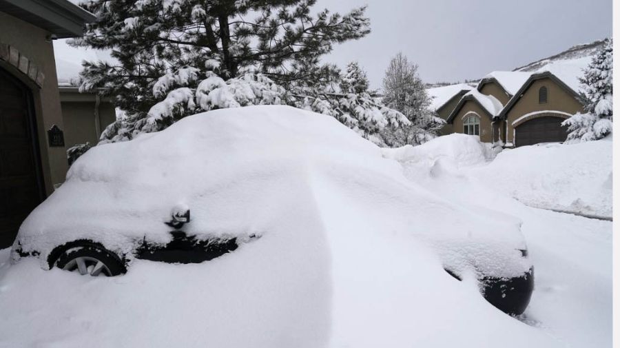 Las tormentas de nieve han sido feroces en buena parte del oeste de los Estados Unidos.