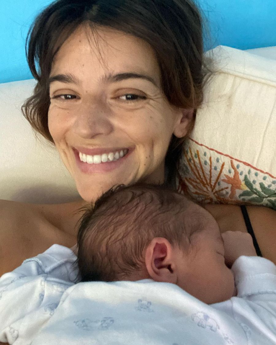 Calu Rivero shared the first image with his son: 