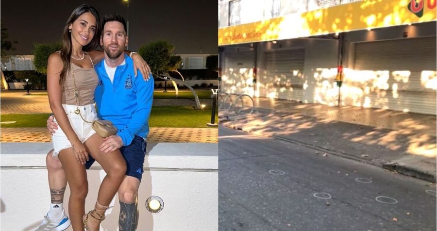 Messi, Antonela y el supermercado atacado