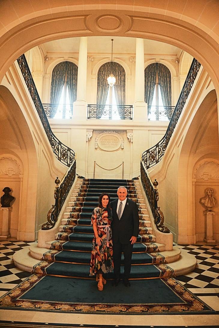 Las fotos de Marc Stanley, embajador de Estados Unidos, y su esposa Wendy: 