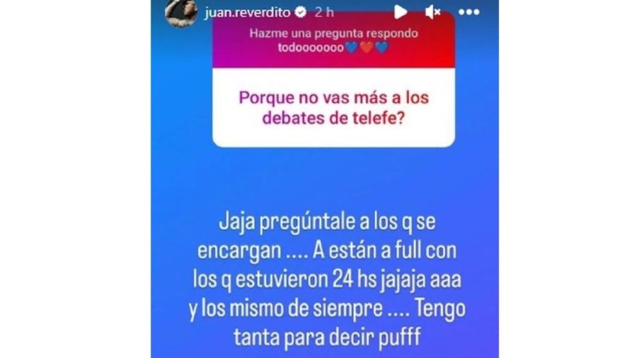 Juan Reverdito contra GH