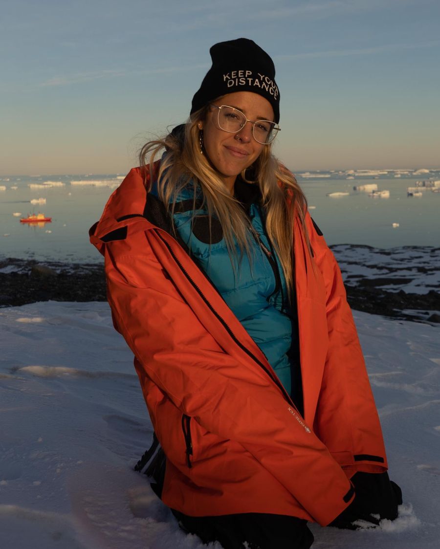 Las fotos de Nati Jota en la Antártida: 