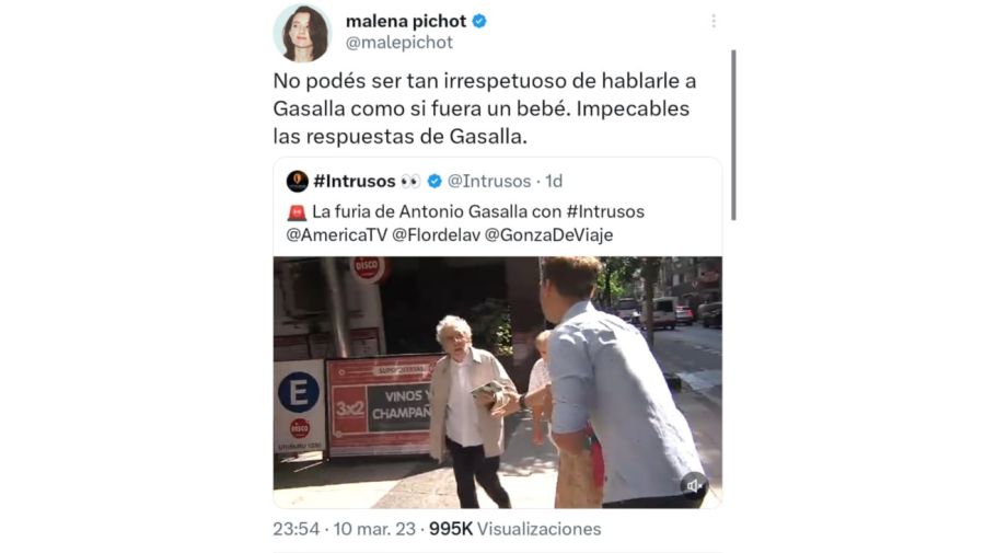 Malena Pichot contra Intrusos