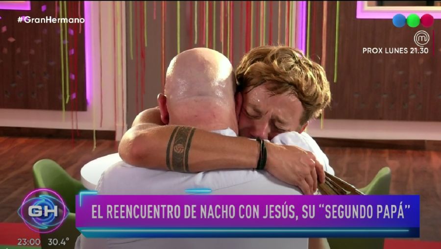 Gran Hermano: Nacho recibió a su abuela y a su segundo papá, 