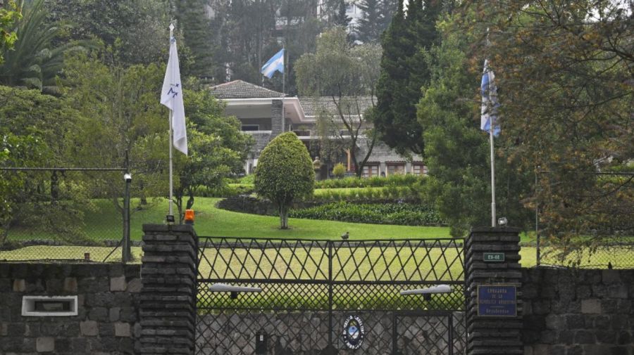 embajada de Argentina en Quito, Ecuador. 