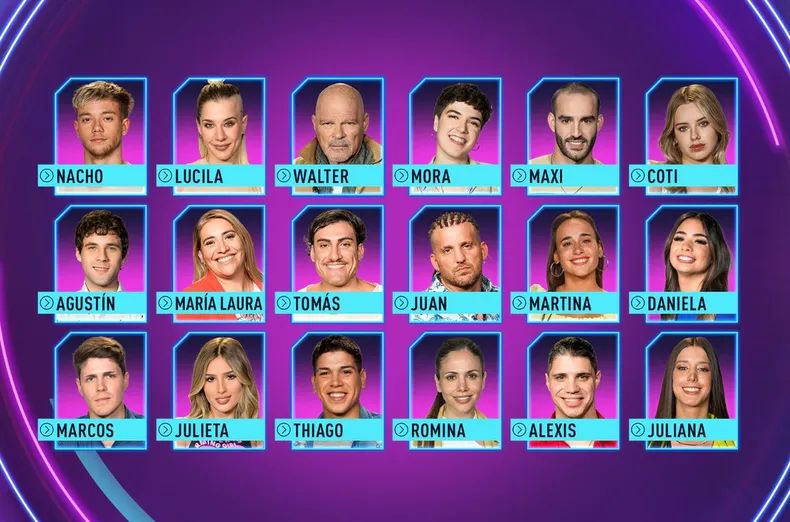 Participantes de Gran Hermano