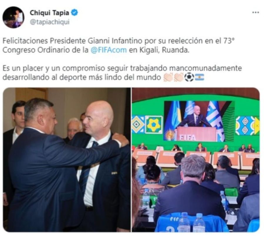 Chiqui Tapia Infantino