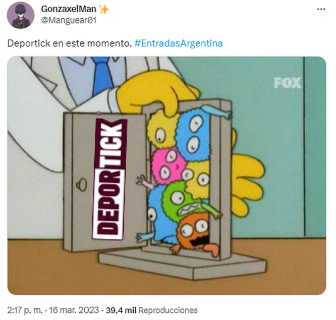 Memes por la venta de entradas de la Selección Argentina 20230316