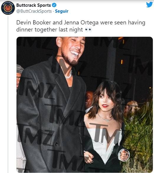 Quien es Devin Booker, el supuesto novio de Jenna Ortega