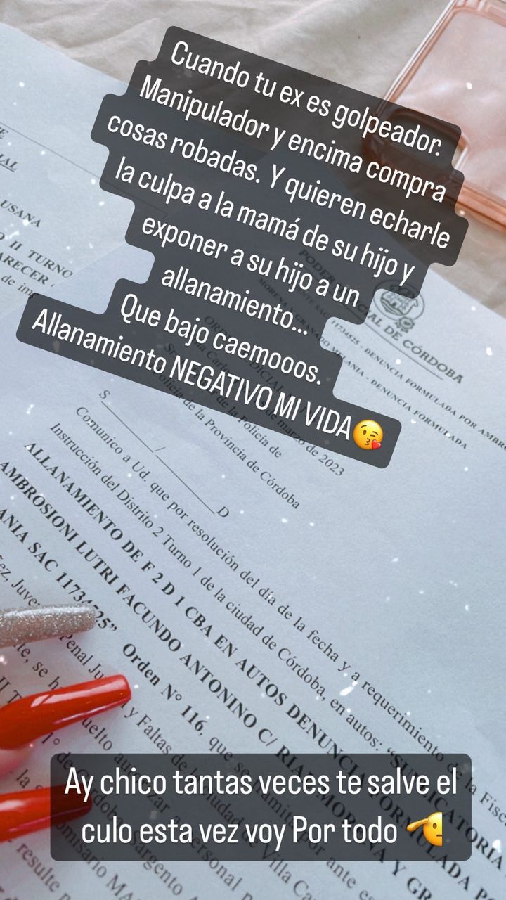 Morena Rial denunció que fue víctima de violencia de género por parte del padre de su hijo: 