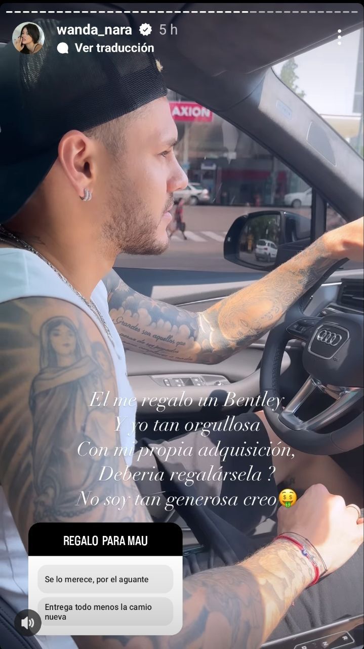 Mauro Icardi y Wanda Nara