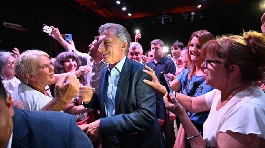 Mauricio Macri in Rosario