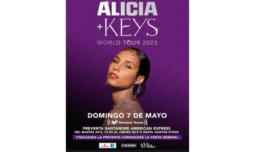 Alicia Keys en Argentina