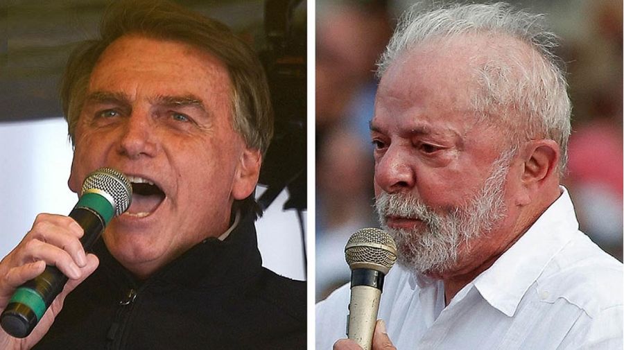 Jair Bolsonaro y Luiz Inacio 