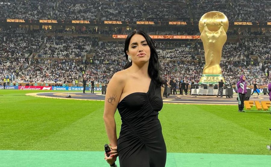 Lali Espósito fue elegida para cantar el himno nacional en el partido de Argentina vs Panamá