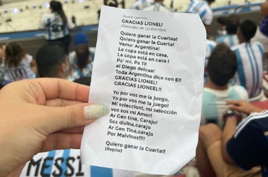 Una nueva canción para la Selección Argentina 20230323