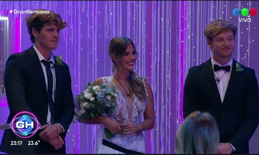 Gran Hermano: las mejores imágenes de la boda de Julieta, Nacho y Marcos