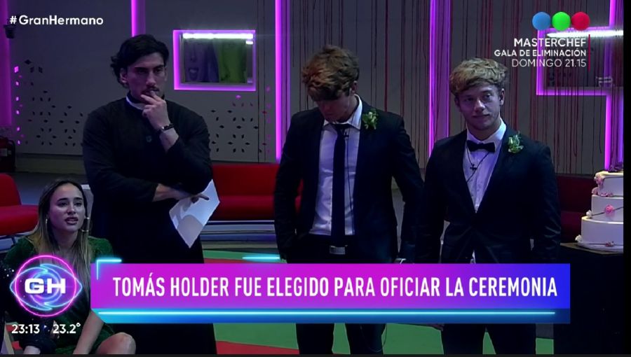 Gran Hermano: las mejores imágenes de la boda de Julieta, Nacho y Marcos