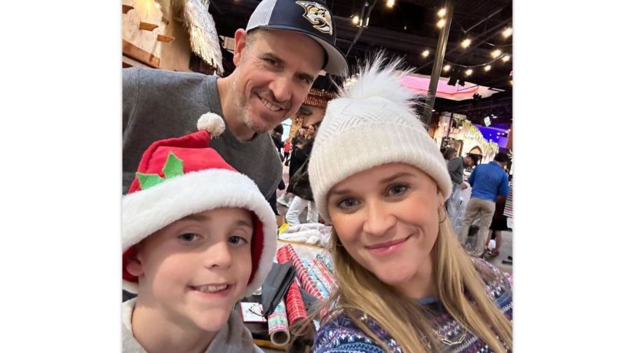 Reese Witherspoon, Jim Toth y su hijo