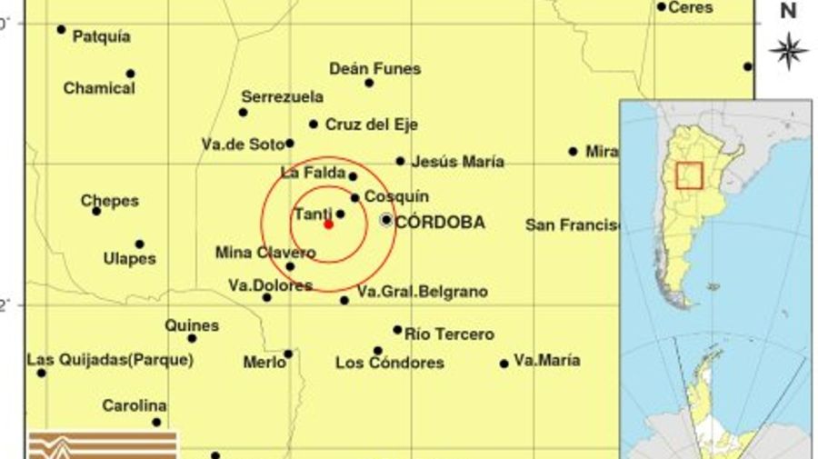 Sismo en Córdoba 20230325