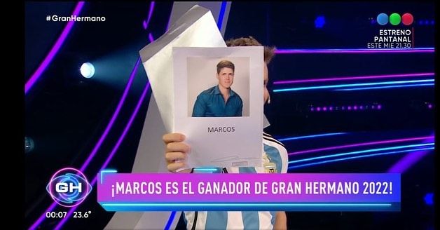Marcos foi o vencedor do Big Brother 2022: seu choro emocionado ao sair de casa 
