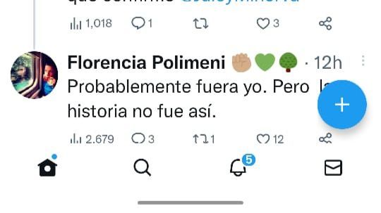 Twitter Florencia Polimeni