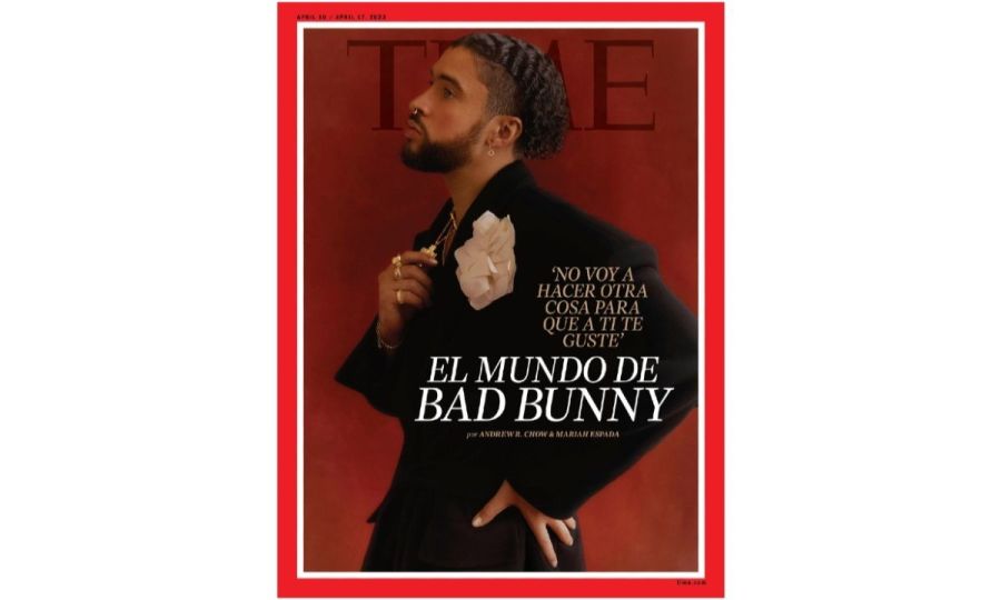 Bad Bunny portada de la revista Time 