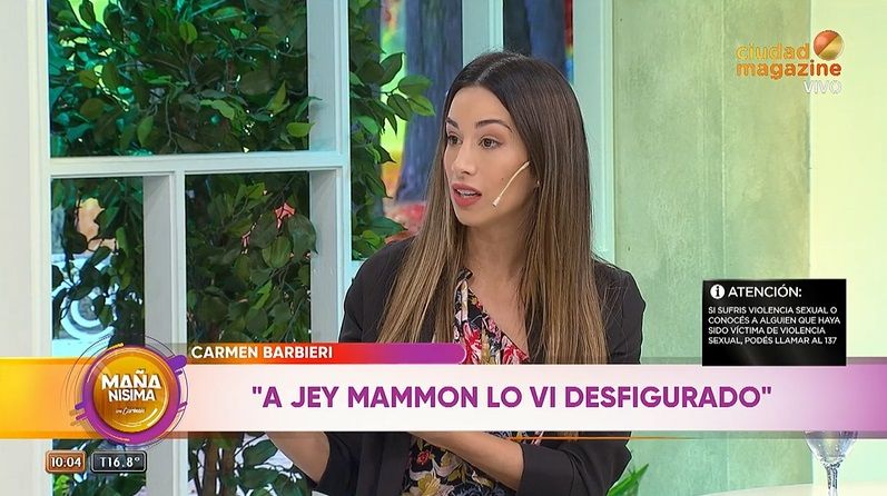 Estefi Berardi opinó sobre el descargo de Jey Mammon
