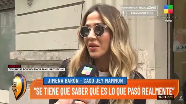 Jimena Barón opinó sobre Jey Mammón