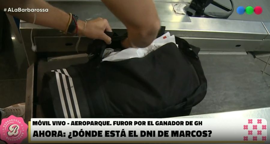 Marcos Ginocchio vivió un momento angustiante antes de volar a Salta: 