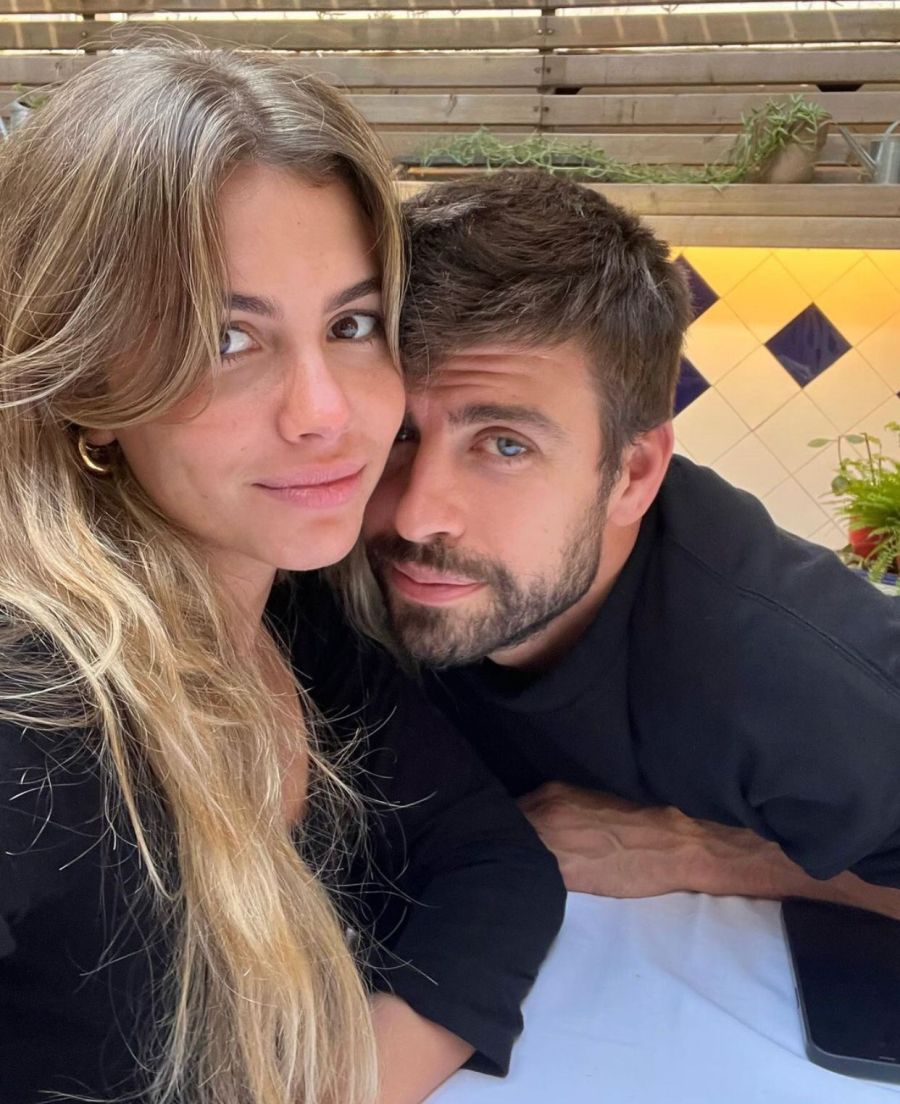 Piqué y su novia