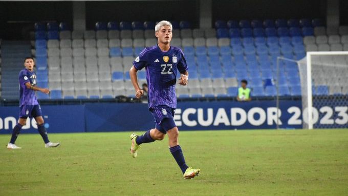 Argentina venció 3-0 a Perú en el Sudamericano Sub17.