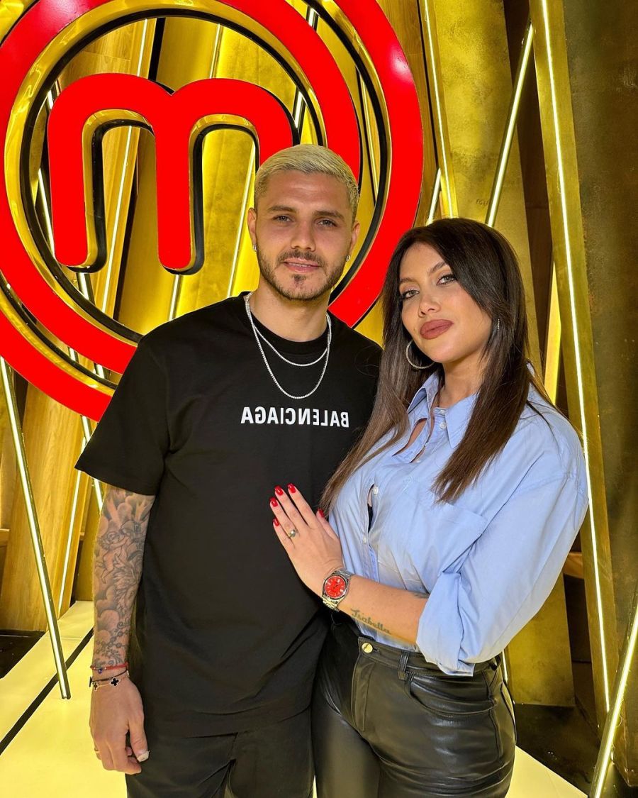 Las primeras imágenes de Mauro Icardi como invitado de Wanda Nara a MasterChef Argentina