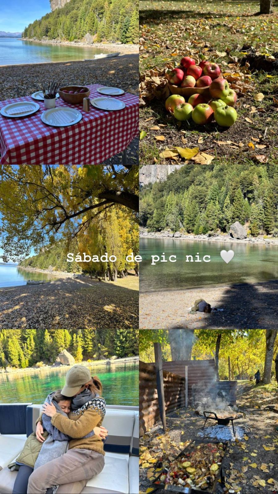 Juliana Awada compartió postales su sábado de pic nic junto a Antonia Macri