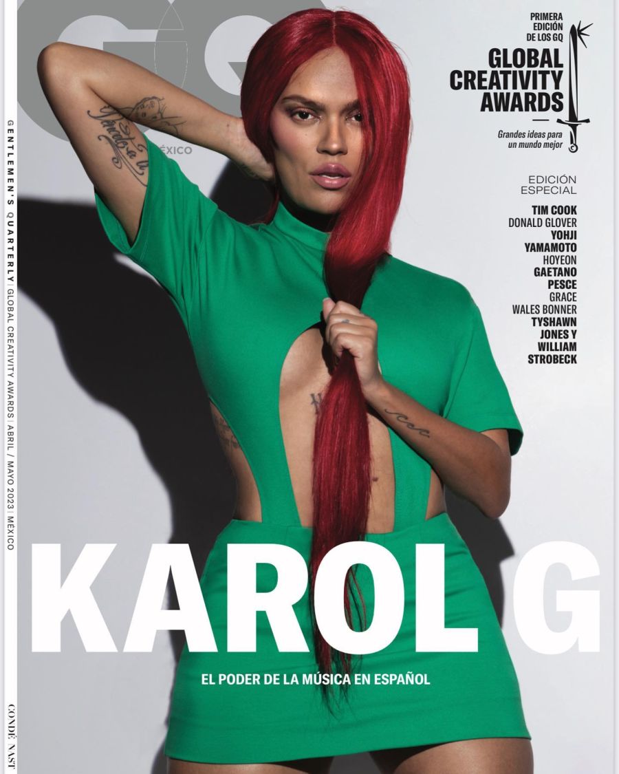 Karol G manifestó su descontento al ver que photoshopearon fotos suyas para la portada de una revista: 