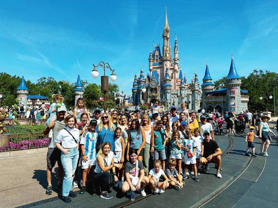 Nacho Figueras, Delfina Blaquier y otras figuras del polo viajaron a Disney