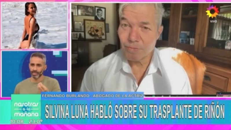 Fernando Burlando habló sobre la salud de Silvina Luna