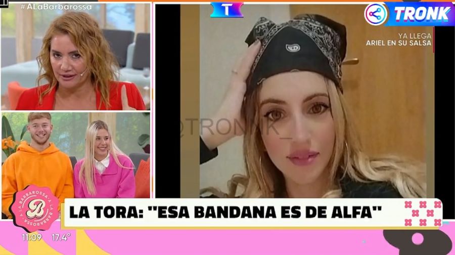 Nancy Pazos en A la Barbarossa