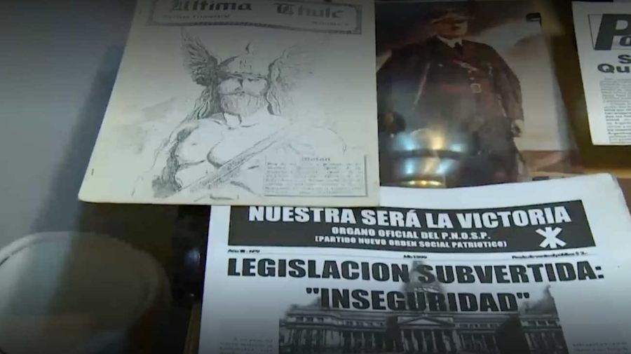 Descubrieron un museo nazi en el allanamiento a un prostíbulo en Buenos Aires 20230420