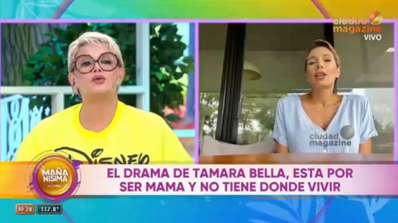 Tamara Bella en Mañanisima