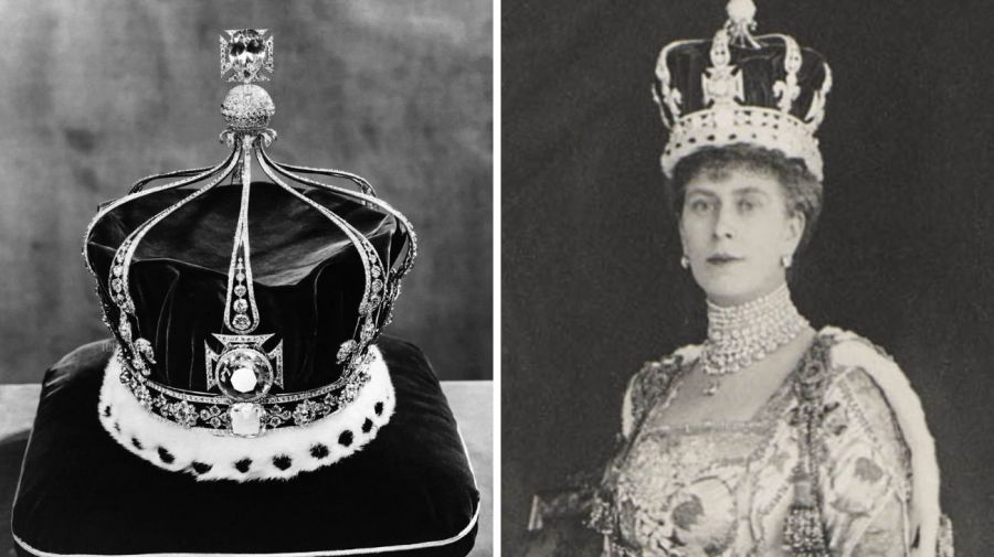 La corona de la reina Camilla