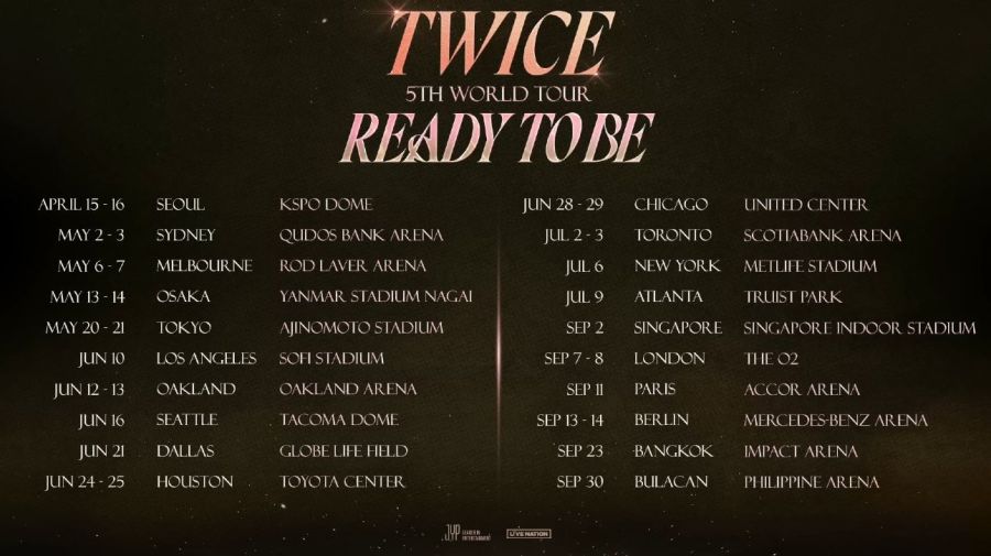 TWICE READY TO BE TOOUR