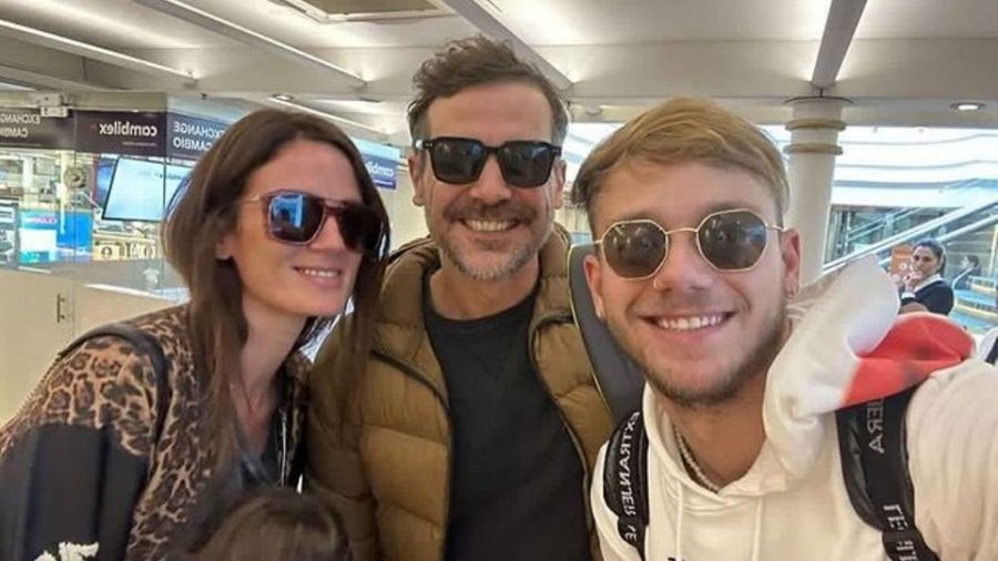 Paula Chaves y Pedro Alfonso se encontraron a Nacho Castañares en Uruguay