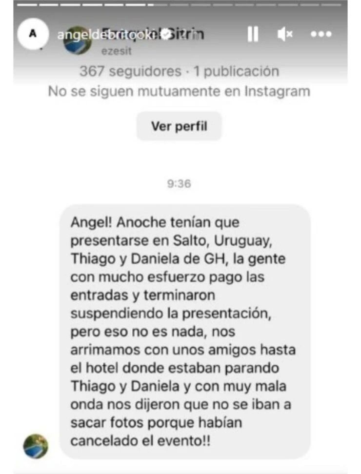 Denuncian a Daniela Celis y Thiago Medina de Gran Hermano