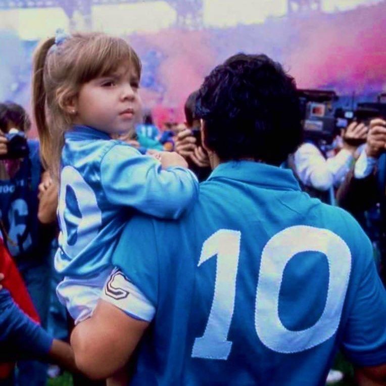 Gianinna Maradona se emocionó al ver al Napoli campeón