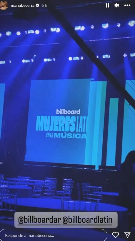 María Becerra será homenajeada como “Visionaria” en los Billboard Mujeres Latinas en la Música