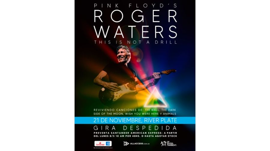 Roger Waters vuelve a la Argentina: cuándo y dónde será el show despedida