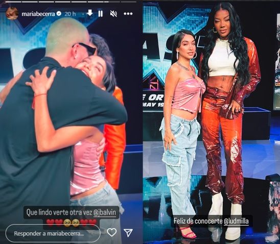 María Becerra, J Balvin y Ludmilla