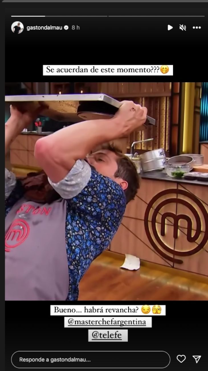 Gastón Dalmau en MasterChef